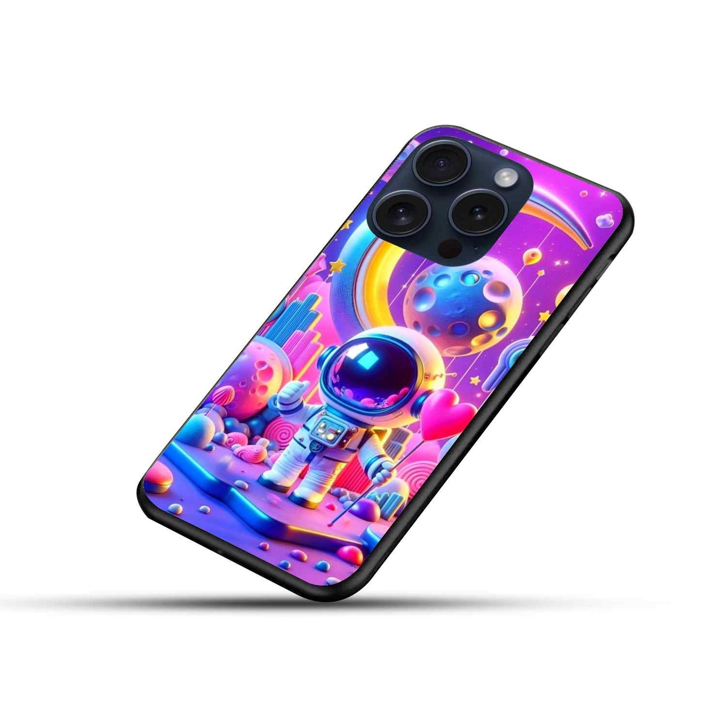 SPACE Glossy Glass Cover