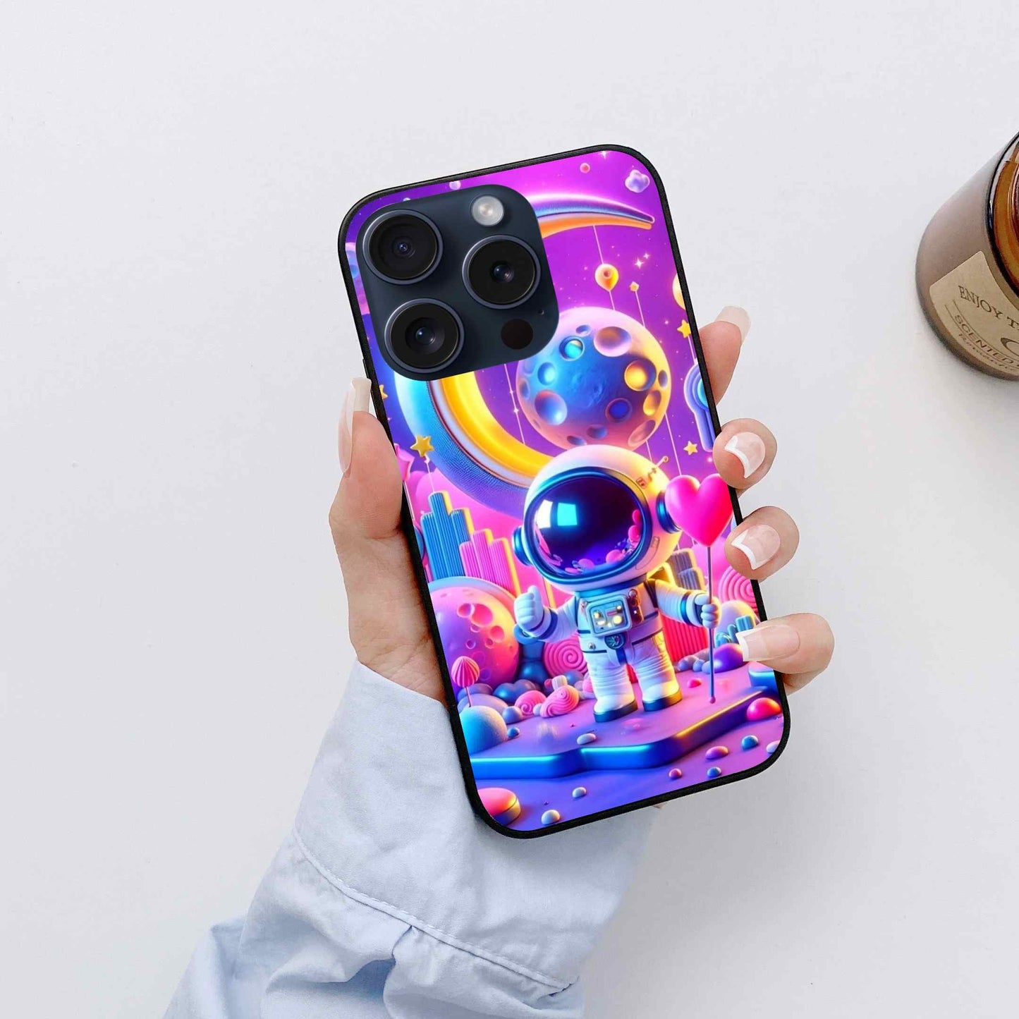 SPACE Glossy Glass Cover