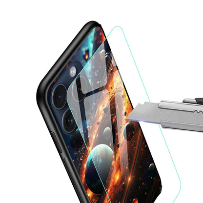 SPACE Glossy Glass Cover