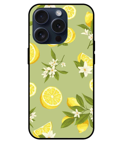 Lemon Glossy Glass Cover