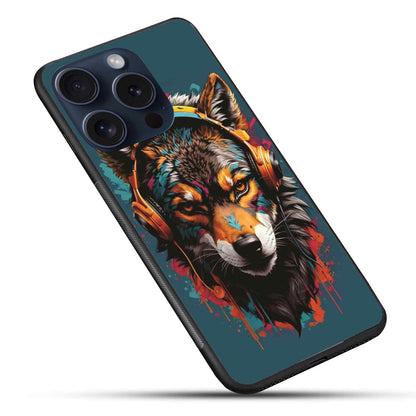 Animal Glossy Glass Back Cover