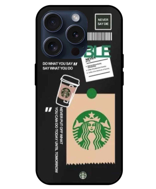 Starbucks  Glossy Glass Back Cover