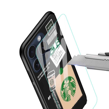 Starbucks  Glossy Glass Back Cover