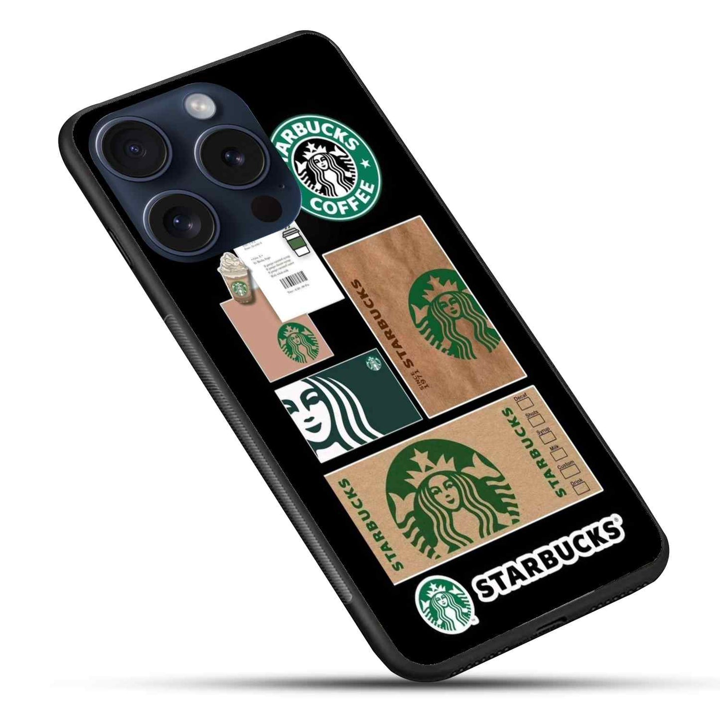 Starbucks Glossy Glass Back Cover