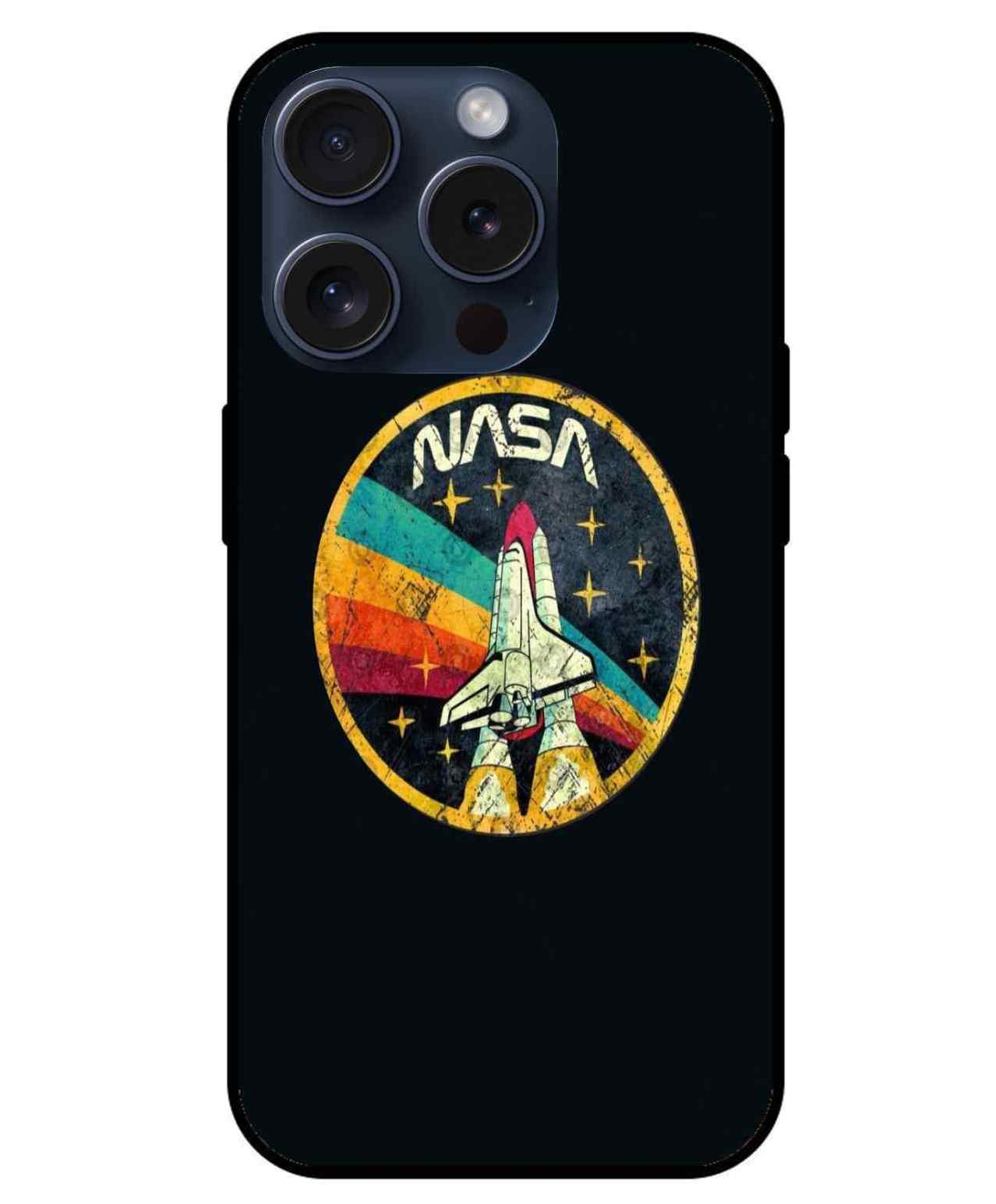 Space Glossy Glass Back Cover