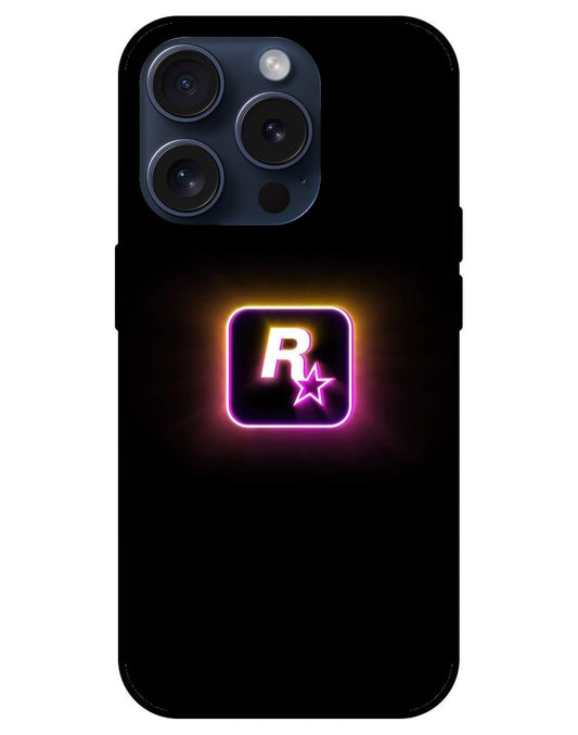 RockStar Games Glossy Glass Back Cover