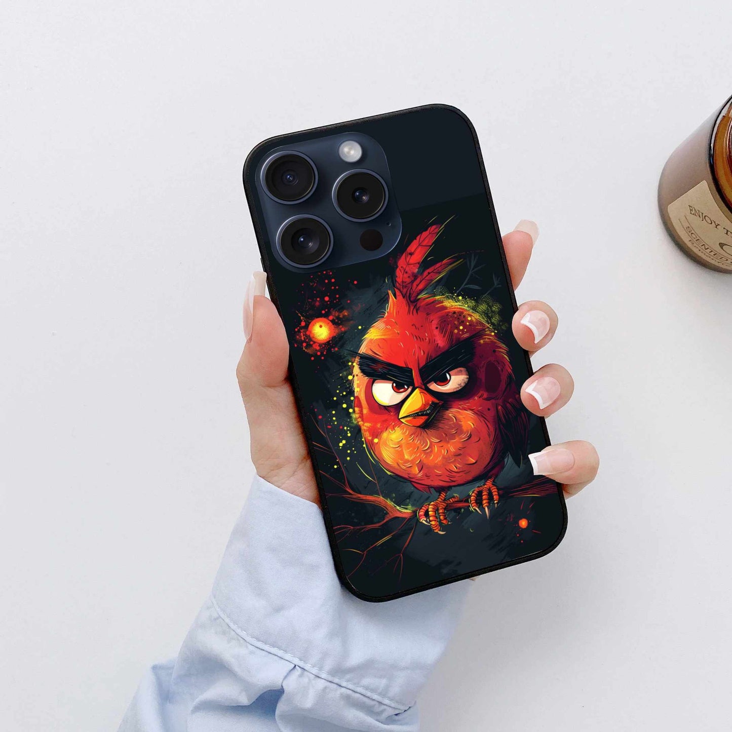 Angry Bird Character Red Original Glass Cover