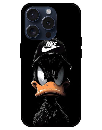 Nike Toon Duck Glossy Glass Back Cover