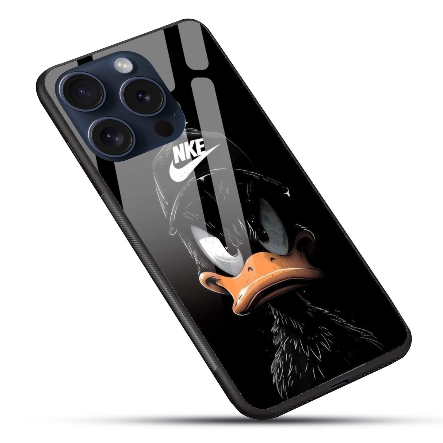 Nike Toon Duck Glossy Glass Back Cover