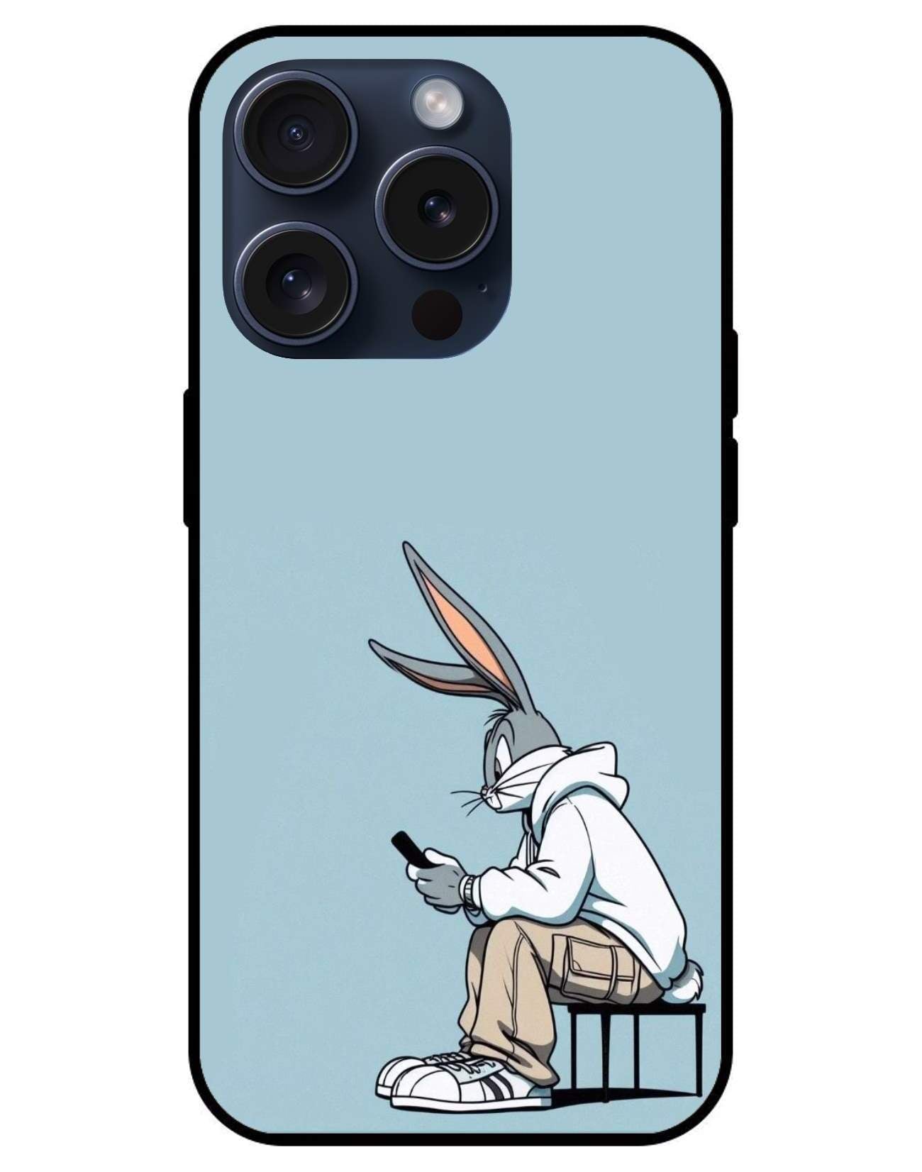 Bugs Bunny Glossy Glass Back Cover