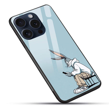 Bugs Bunny Glossy Glass Back Cover