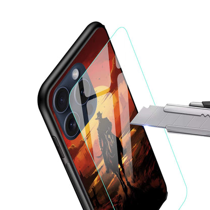Red Dead Redemption Glossy Glass Back Cover