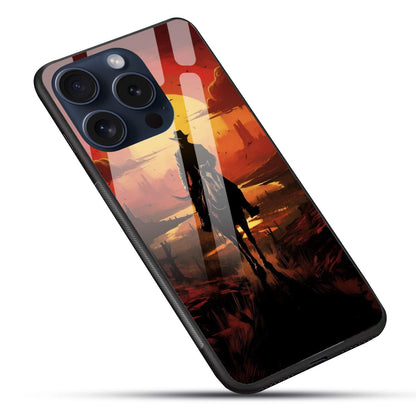 Red Dead Redemption Glossy Glass Back Cover