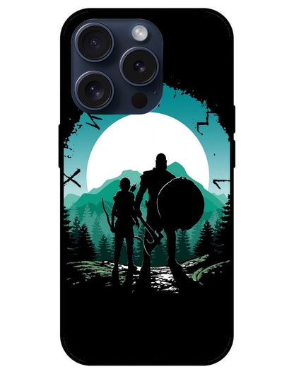 God Of War Ragnarok Glossy Glass Back Cover