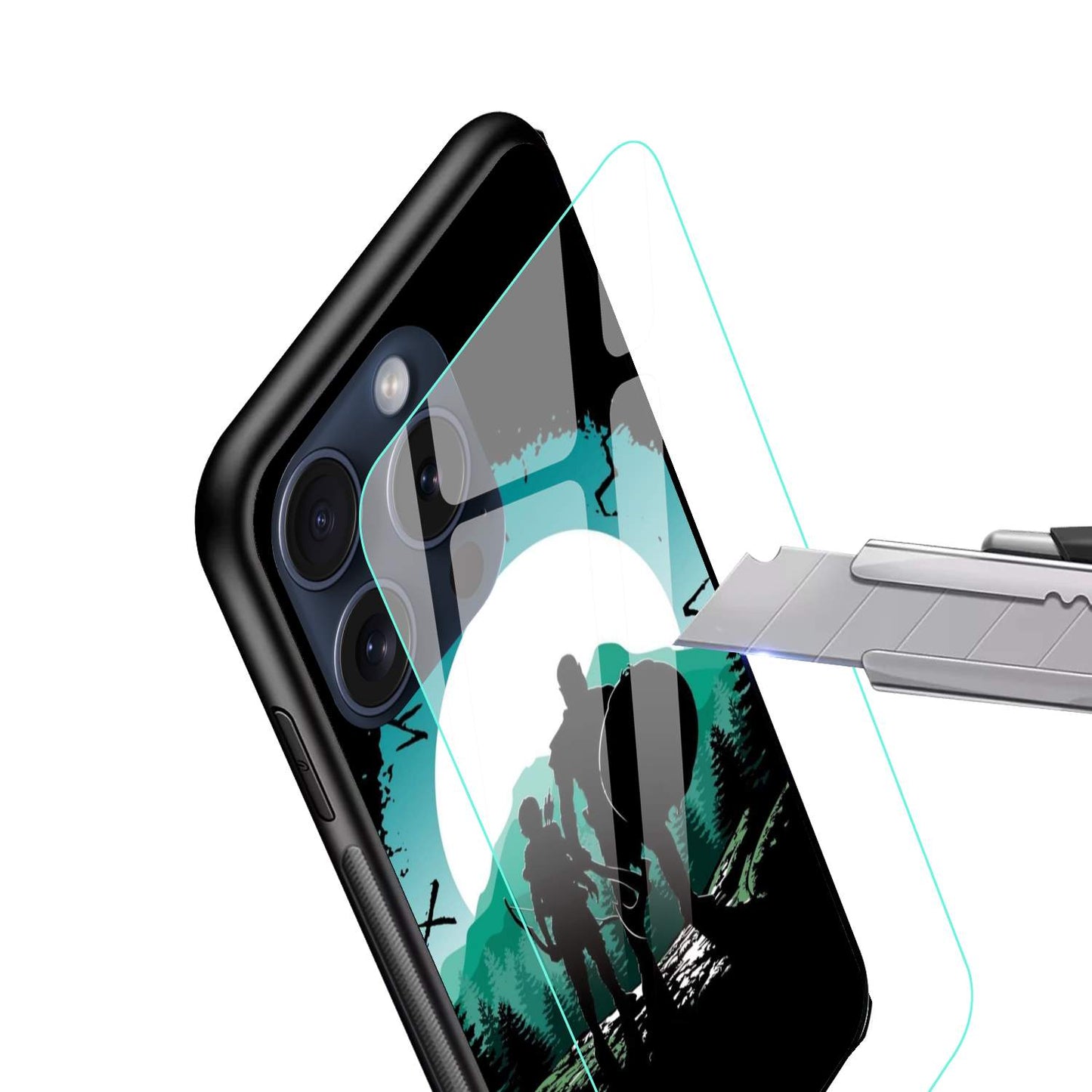 God Of War Ragnarok Glossy Glass Back Cover