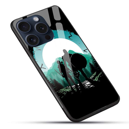 God Of War Ragnarok Glossy Glass Back Cover