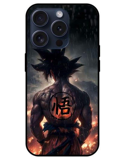 Goku Dragon BallZ Glossy Glass Back Cover