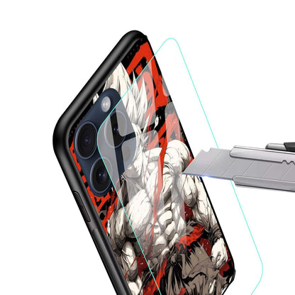 Goku Dragon BallZ Glossy Glass Back Cover