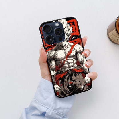 Goku Dragon BallZ Glossy Glass Back Cover