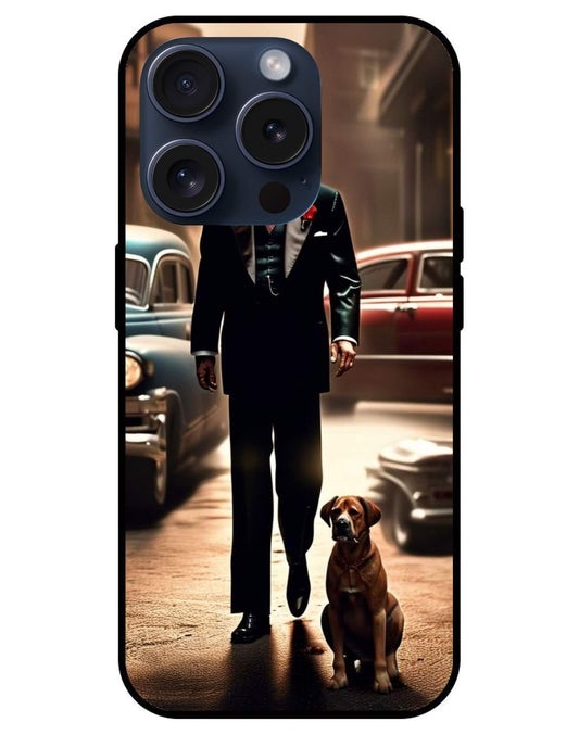 John wick Glossy Glass Back Cover