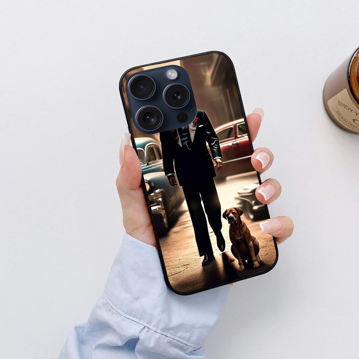 John wick Glossy Glass Back Cover