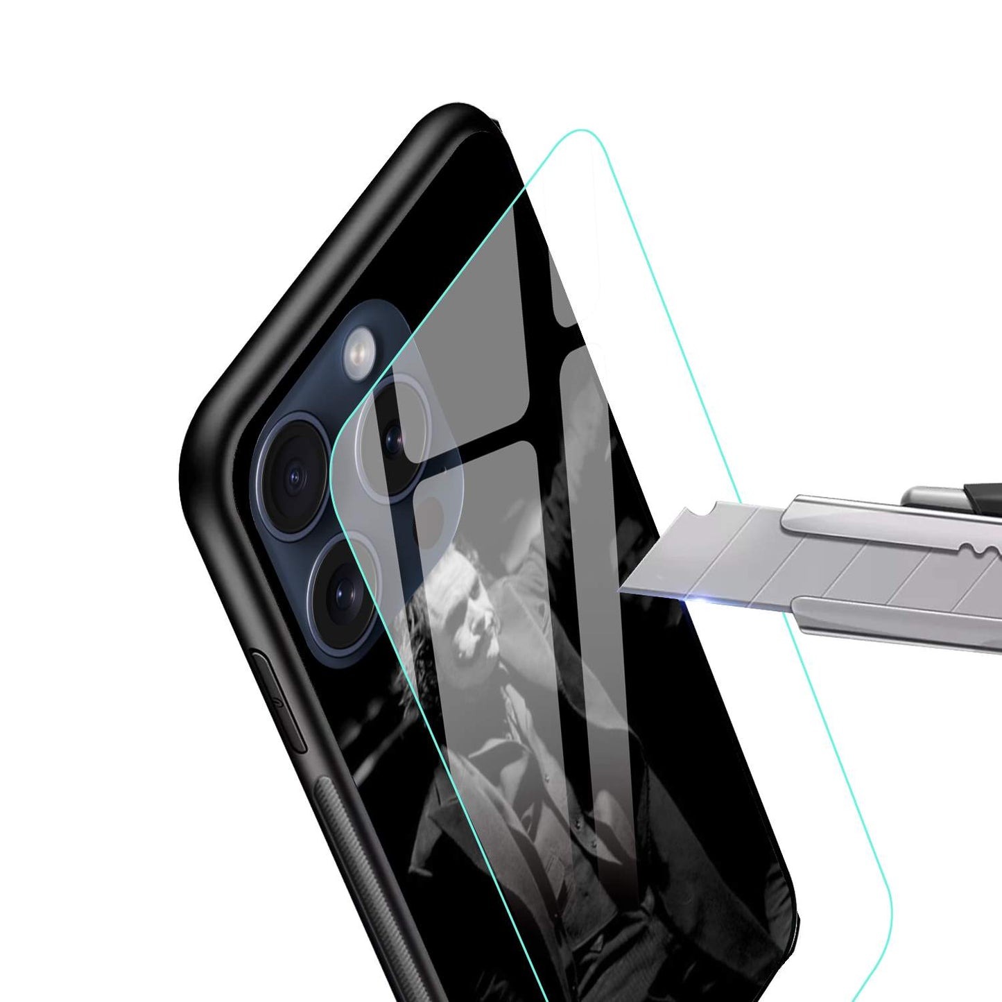 Joker Glossy Glass Back Cover