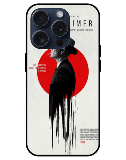 Oppenheimer  Glossy Glass Back Cover