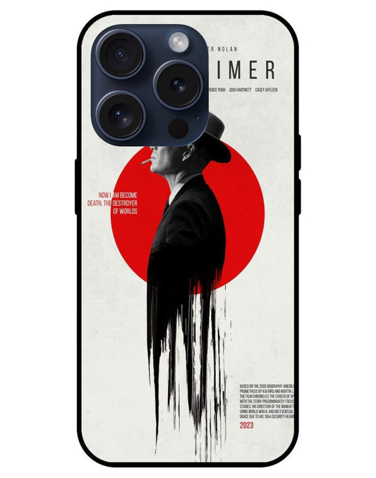 Oppenheimer  Glossy Glass Back Cover