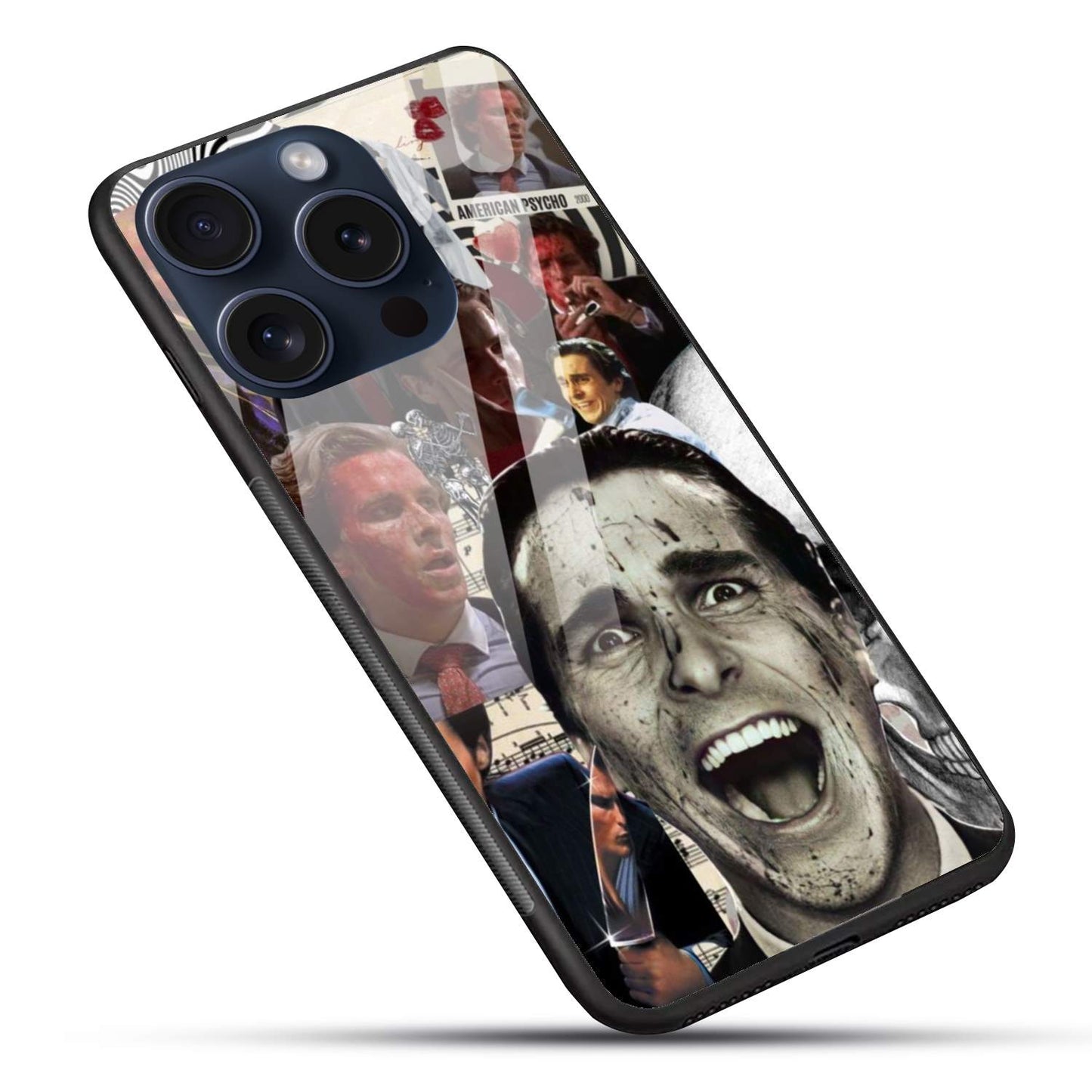 American Psyco  Glossy Glass Back Cover