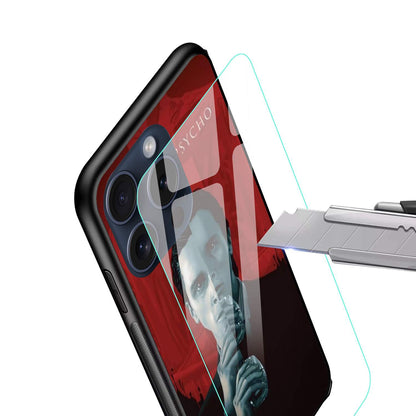 American Psyco  Glossy Glass Back Cover