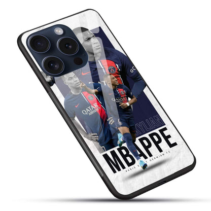 Mbappe  Glossy Glass Back Cover