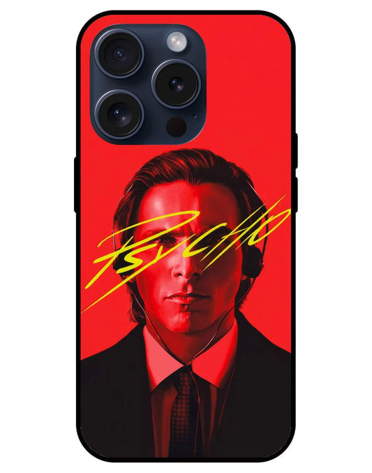 American Psyco  Glossy Glass Back Cover