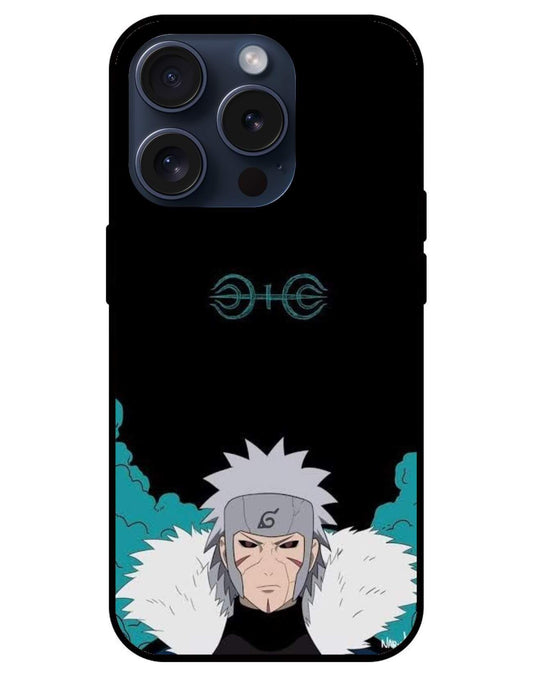 Tobirama Senju Naruto Glossy Glass Back Cover