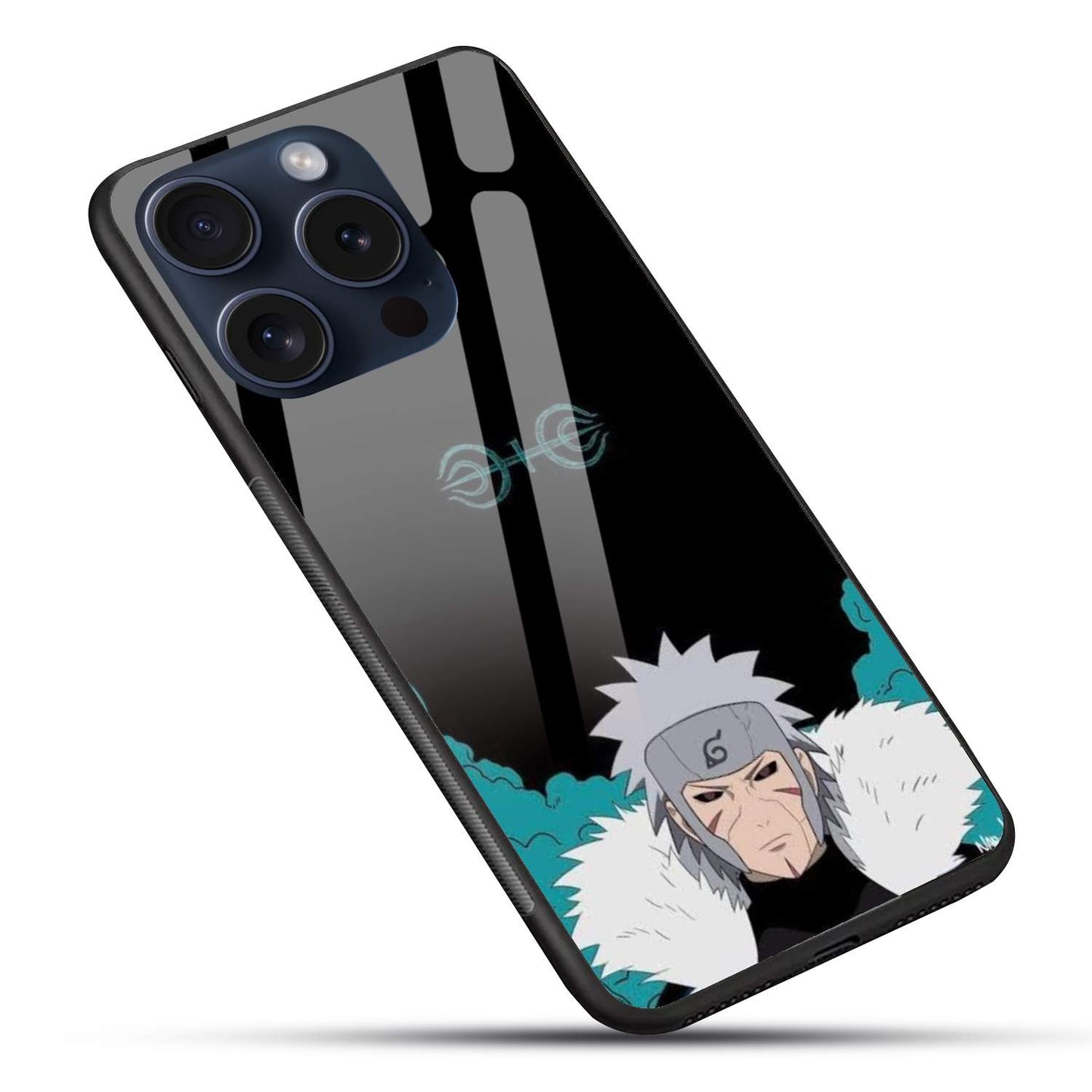 Tobirama Senju Naruto Glossy Glass Back Cover