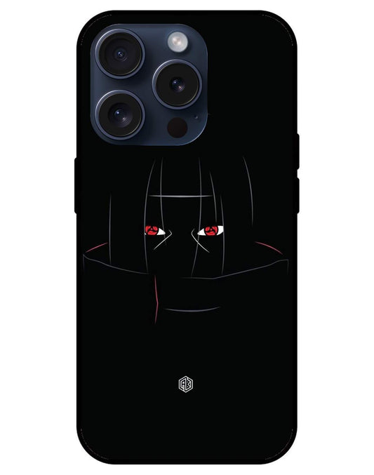 Itachi uchiha Naruto Glossy Glass Back Cover