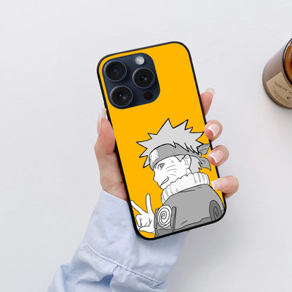 Naruto Usumaki Naruto Glossy Glass Back Cover