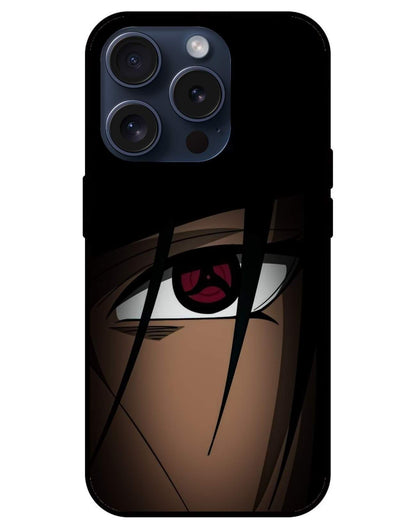 Itachi Uchiha Naruto Glossy Glass Back Cover