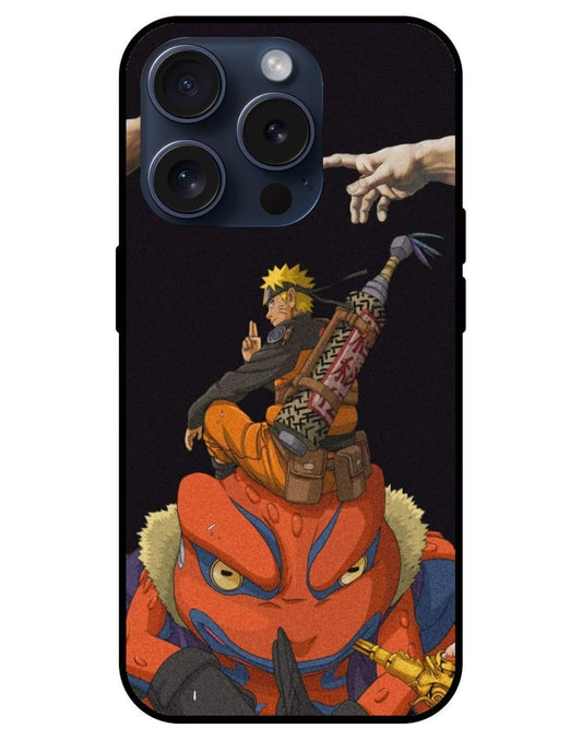 Naruto Usumaki Naruto Glossy Glass Back Cover