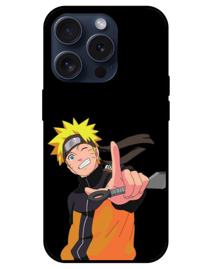 Naruto Usumaki Naruto Glossy Glass Back Cover