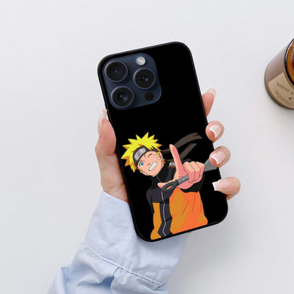 Naruto Usumaki Naruto Glossy Glass Back Cover