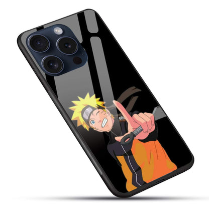 Naruto Usumaki Naruto Glossy Glass Back Cover