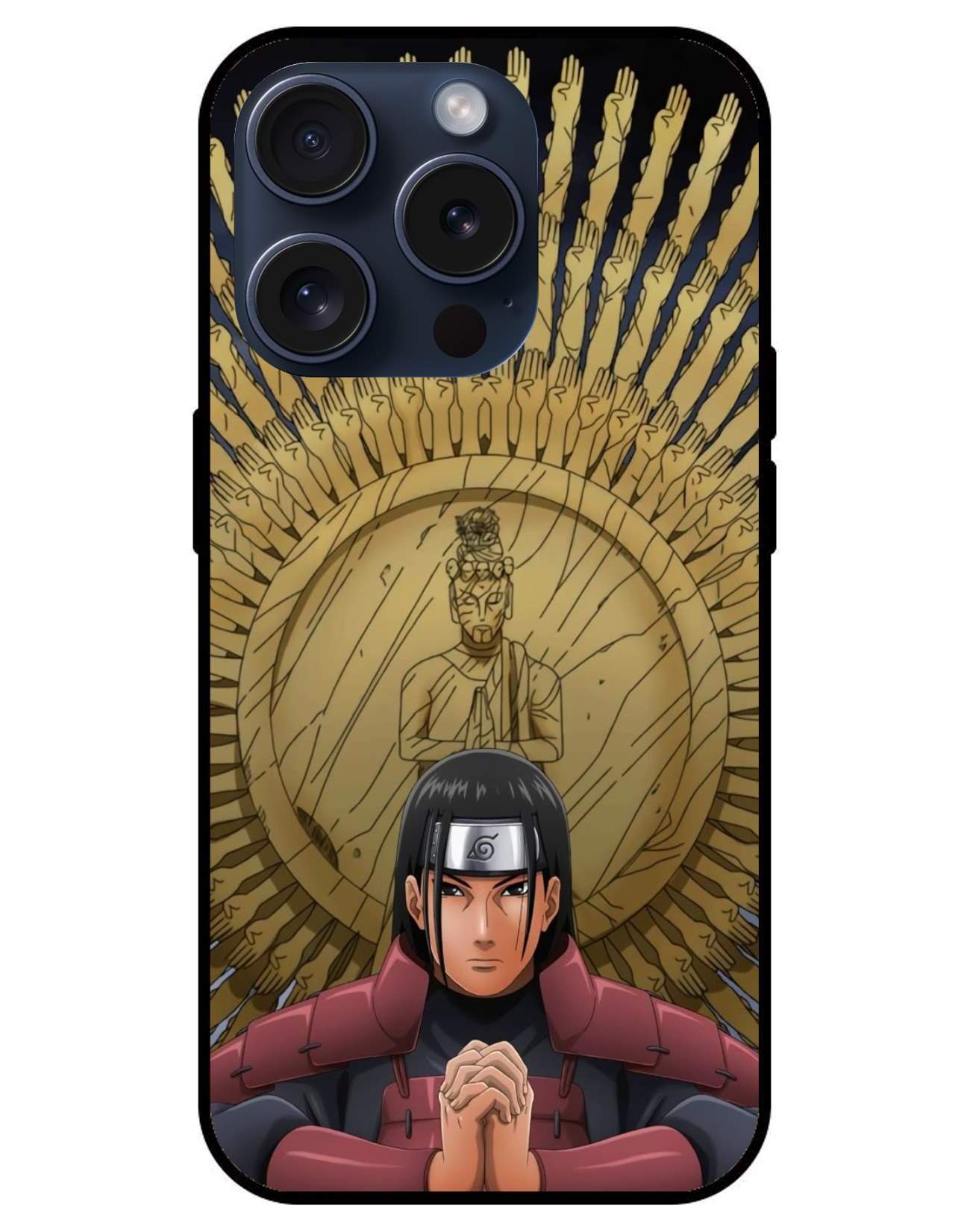 Hashirama Senju Naruto Glossy Glass Back Cover