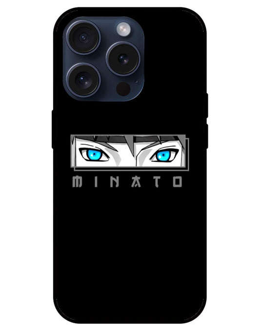 Minato Namekaze Naruto Glossy Glass Back Cover