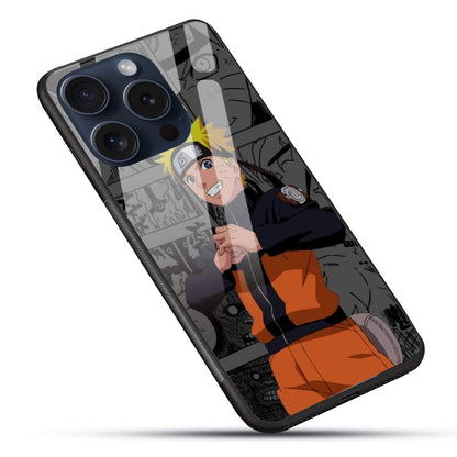 Naruto Uzumaki Naruto Glossy Glass Back Cover