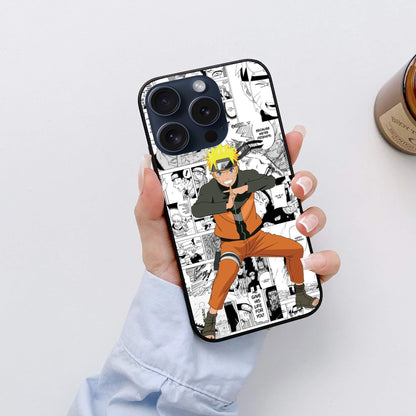 Naruto Uzumaki Naruto Glossy Glass Back Cover