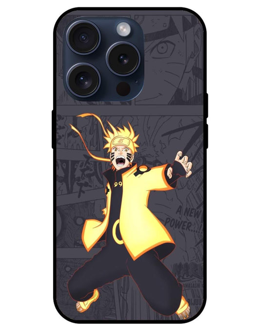 Pain Naruto Glossy Glass Back Cover