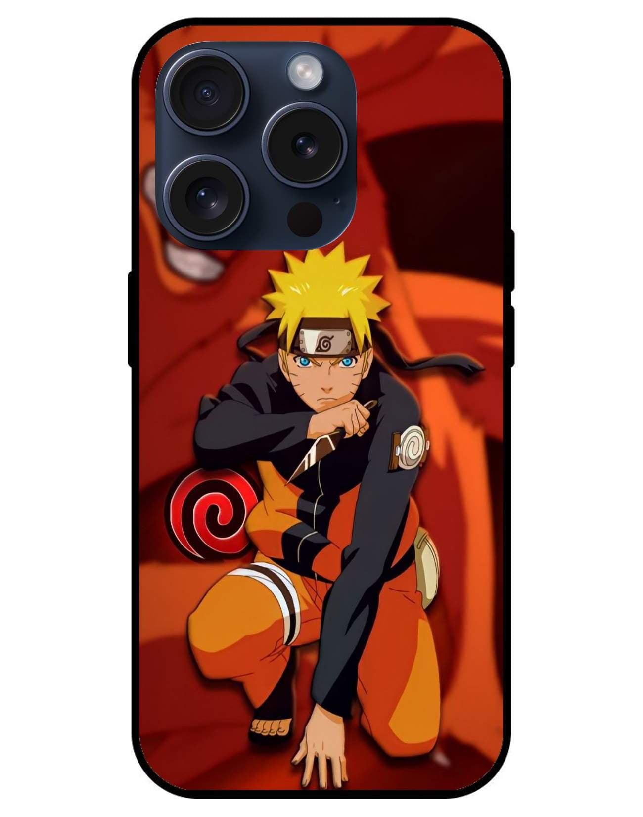 Naruto Uzumaki Naruto Glossy Glass Back Cover