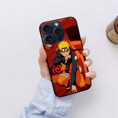 Naruto Uzumaki Naruto Glossy Glass Back Cover