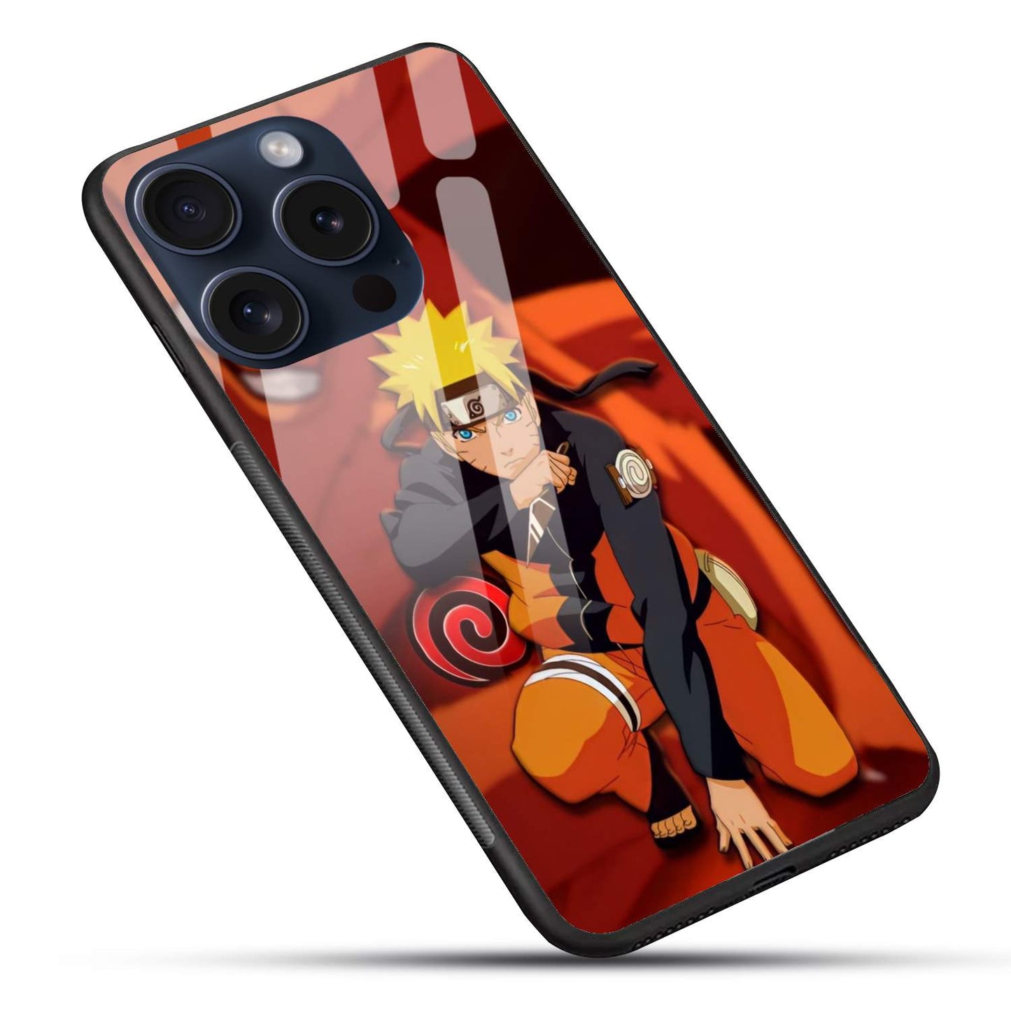 Naruto Uzumaki Naruto Glossy Glass Back Cover