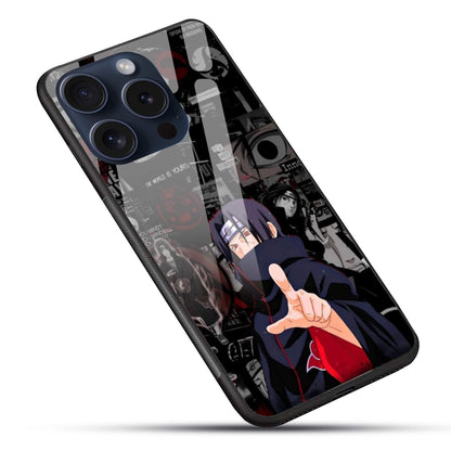 Itachi uchiha Naruto Glossy Glass Back Cover